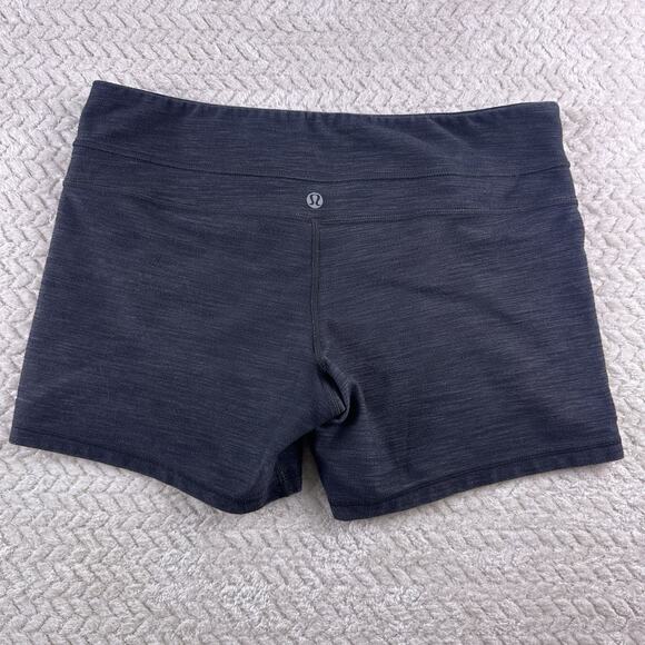Lululemon Women's Gray Fitted Shorts‎ Sz 8 Reg - Picture 2 of 12